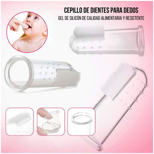 Kit de Cortauñas Eléctrico Seguro para Bebé Rosado - Real Plaza