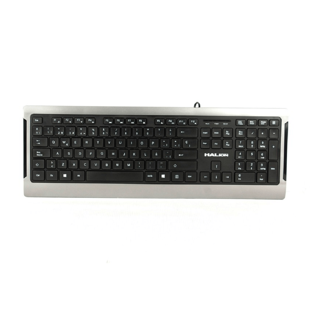 Teclado Multimedia Halion HA-K166