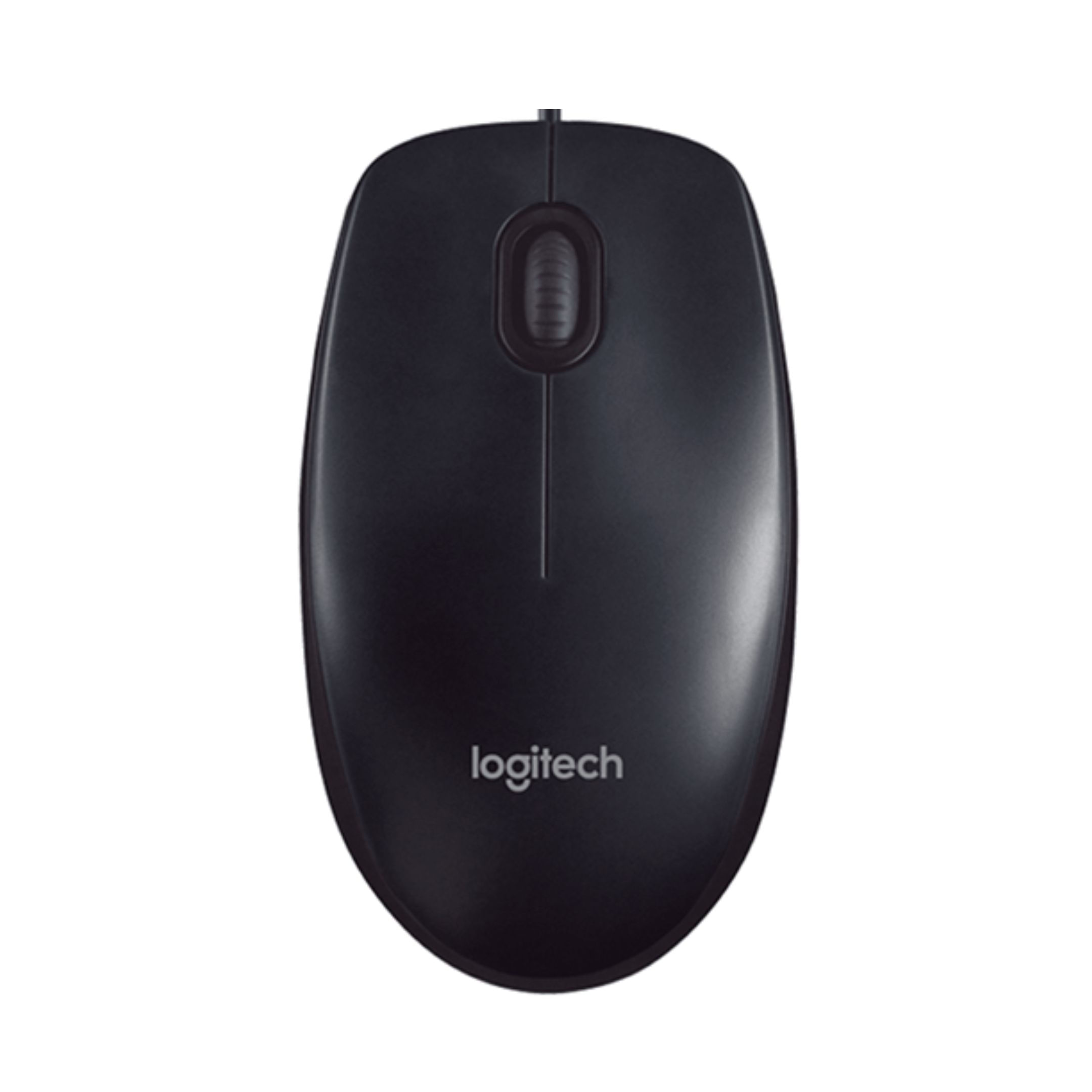 Mouse Logitech M90 con cable USB NEGRO