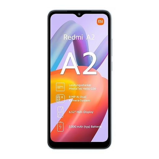 Celular Libre Xiaomi Redmi A2 6.52 64GB 2GB RAM Light Blue