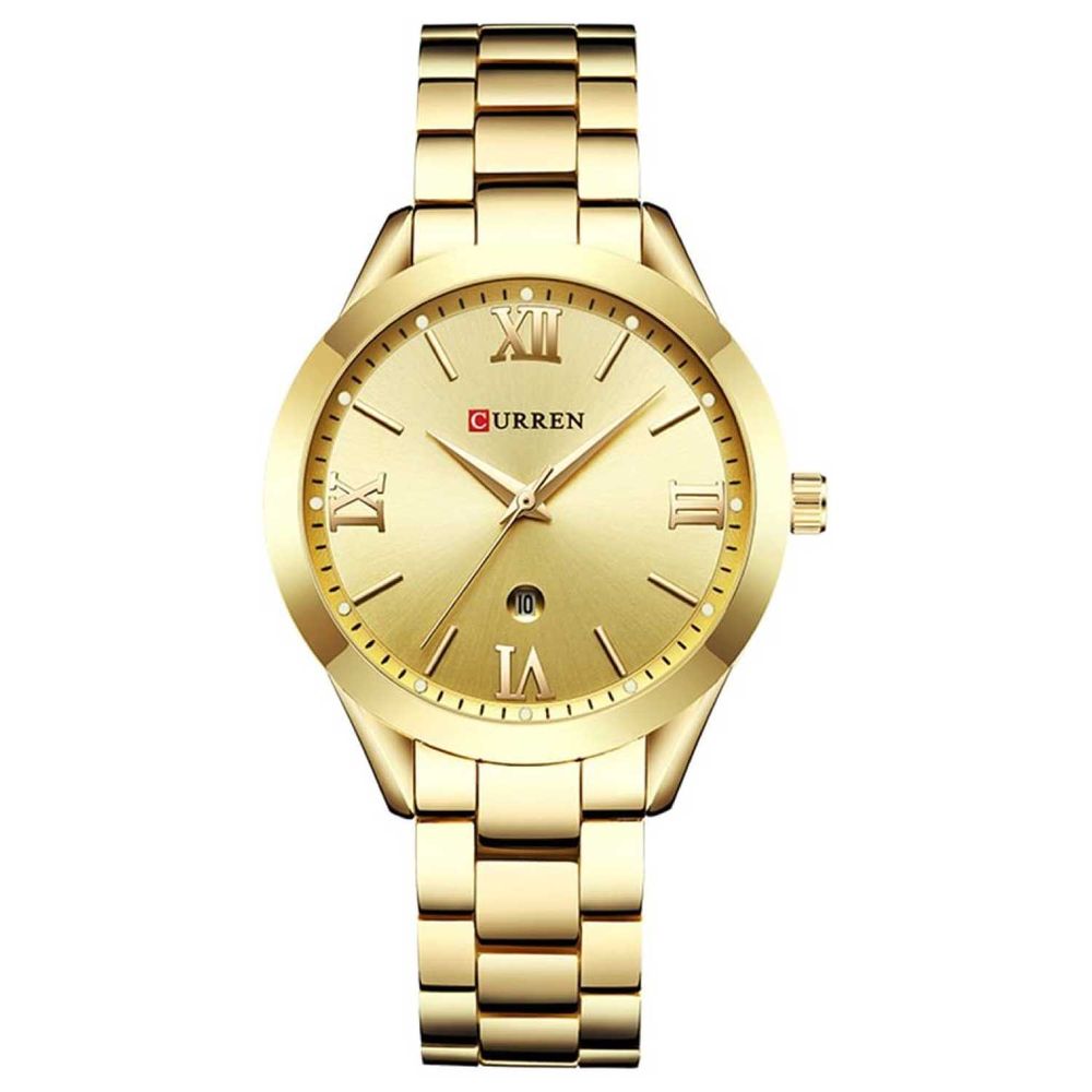 Reloj curren online dorado