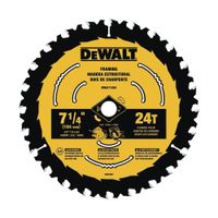 Disco de Sierra 7 1/4"" 24 D ToughTrack Dewalt DWA171424:
