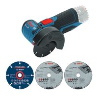 Amoladora Angular 3"" 12V Brushless Baretool Bosch GWS 12V-76