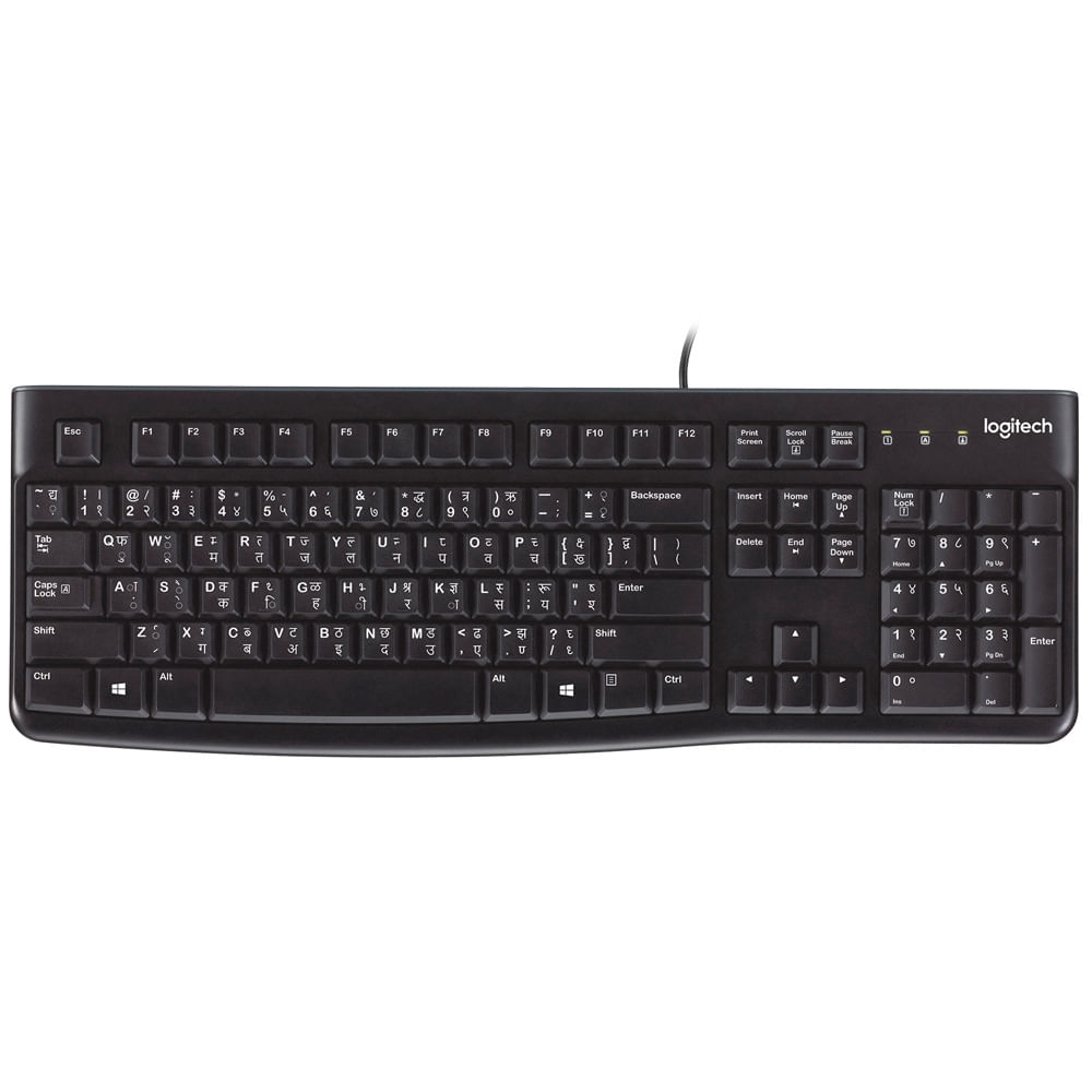 Teclado LOGITECH K120 USB Negro