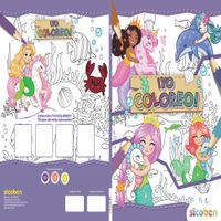 Libro Infantil SICOBEN Yo Coloreo (Modelos Aleatorios)