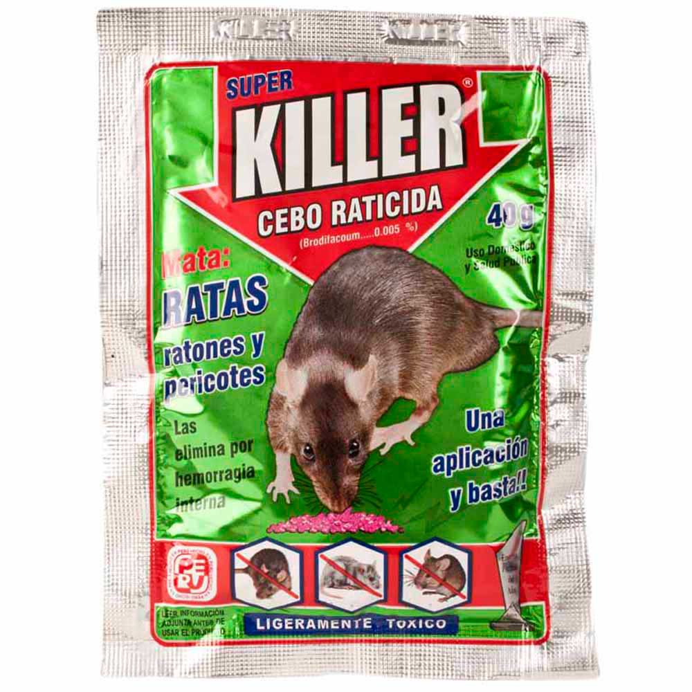 Raticida CAMPEÓN Cebo Sobre 40Gr