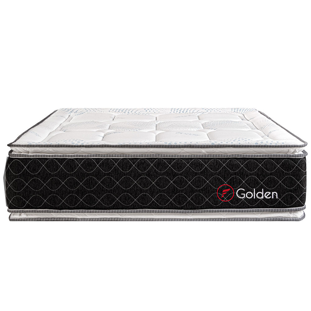 Colchón FORLI Beauty Dream Golden Pocket Queen + 2 Almohadas + Protector