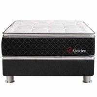 Cama Box Tarima FORLI Beauty Dream Golden Pocket King + 2 Almohadas + Protector