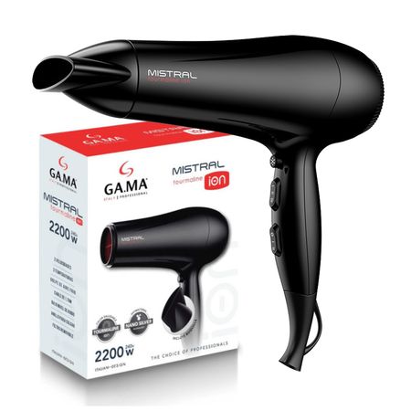 Secador Gama Mistral Tourmaline Ion BECHD0000002464 Negro 2200 Watts
