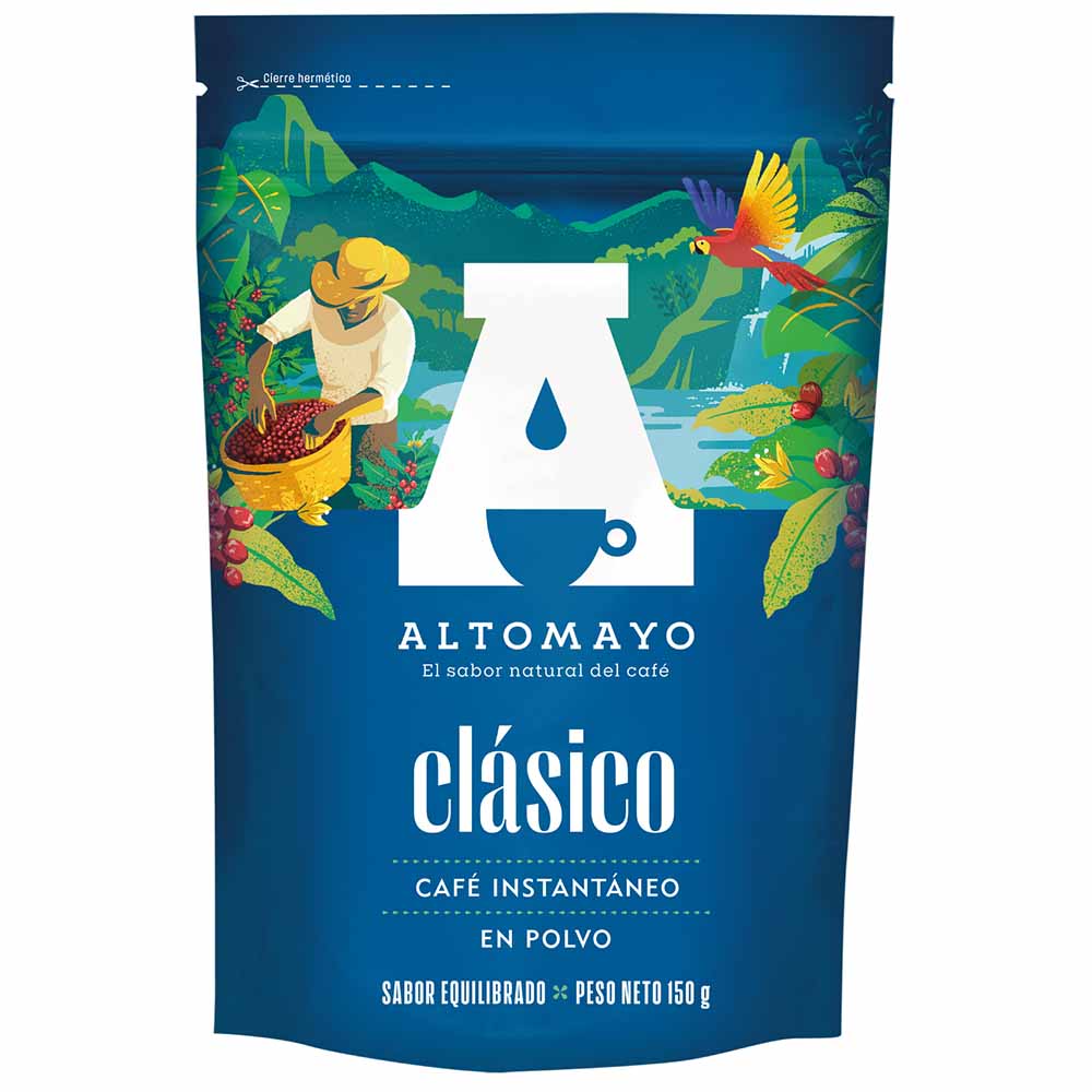 Café Instántaneo Clásico ALTOMAYO Doypack 150g
