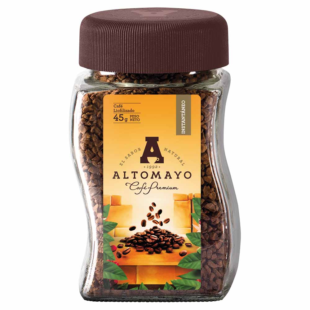 Café Instantáneo ALTOMAYO Liofilizado Frasco 45g