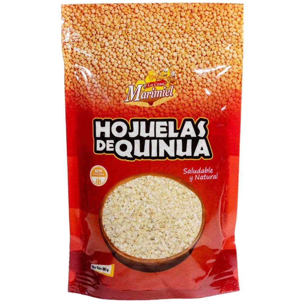 Hojuelas de Quinua LA CASA MARIMIEL Bolsa 190g