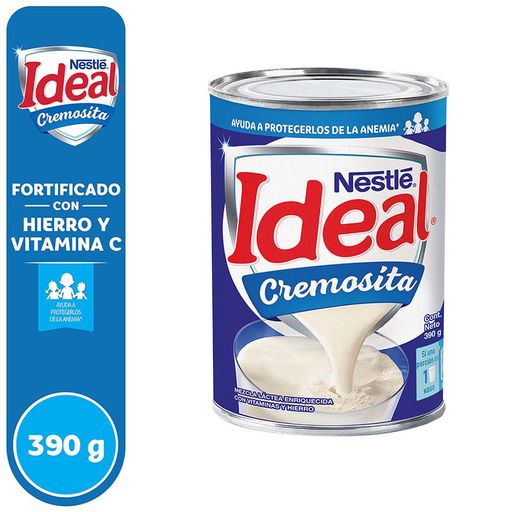 Leche Evaporada GLORIA Azul Lata 400g