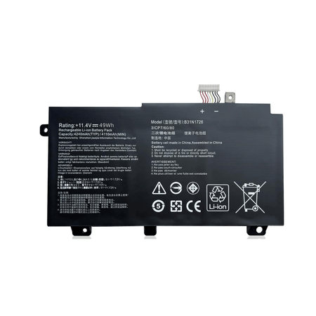Batería para Asus B31N1726 TUF GAMING FX Flex Corto FX80 FX80G FX80GD