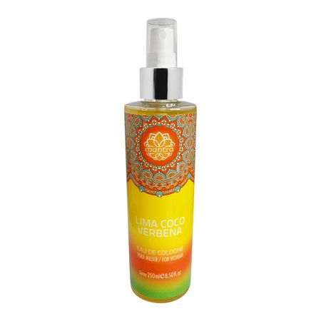 Colonia Splash para Mujeres Mantra 250ml Fragancia Lima Coco Verbena