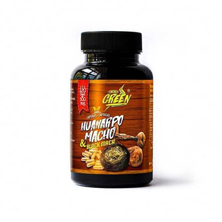 Huanarpo Macho y Maca Negra Energy Green x 120 cápsulas