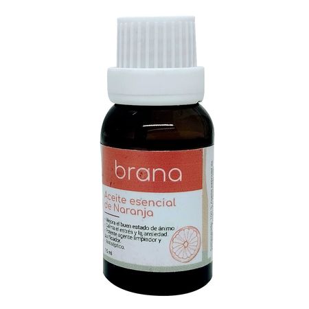 Aceite esencial de naranja Brana x 15 ml