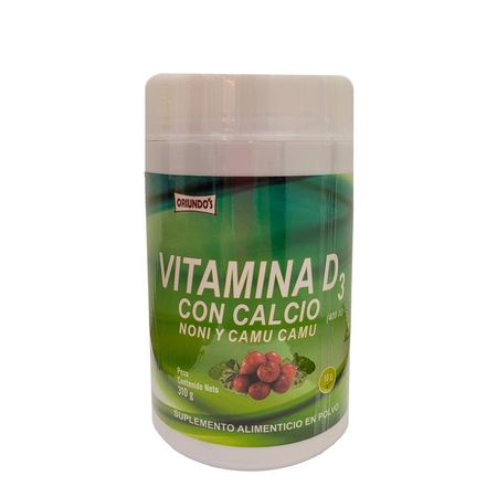 Vitamina D3 con Calcio Oriundos x 310 g