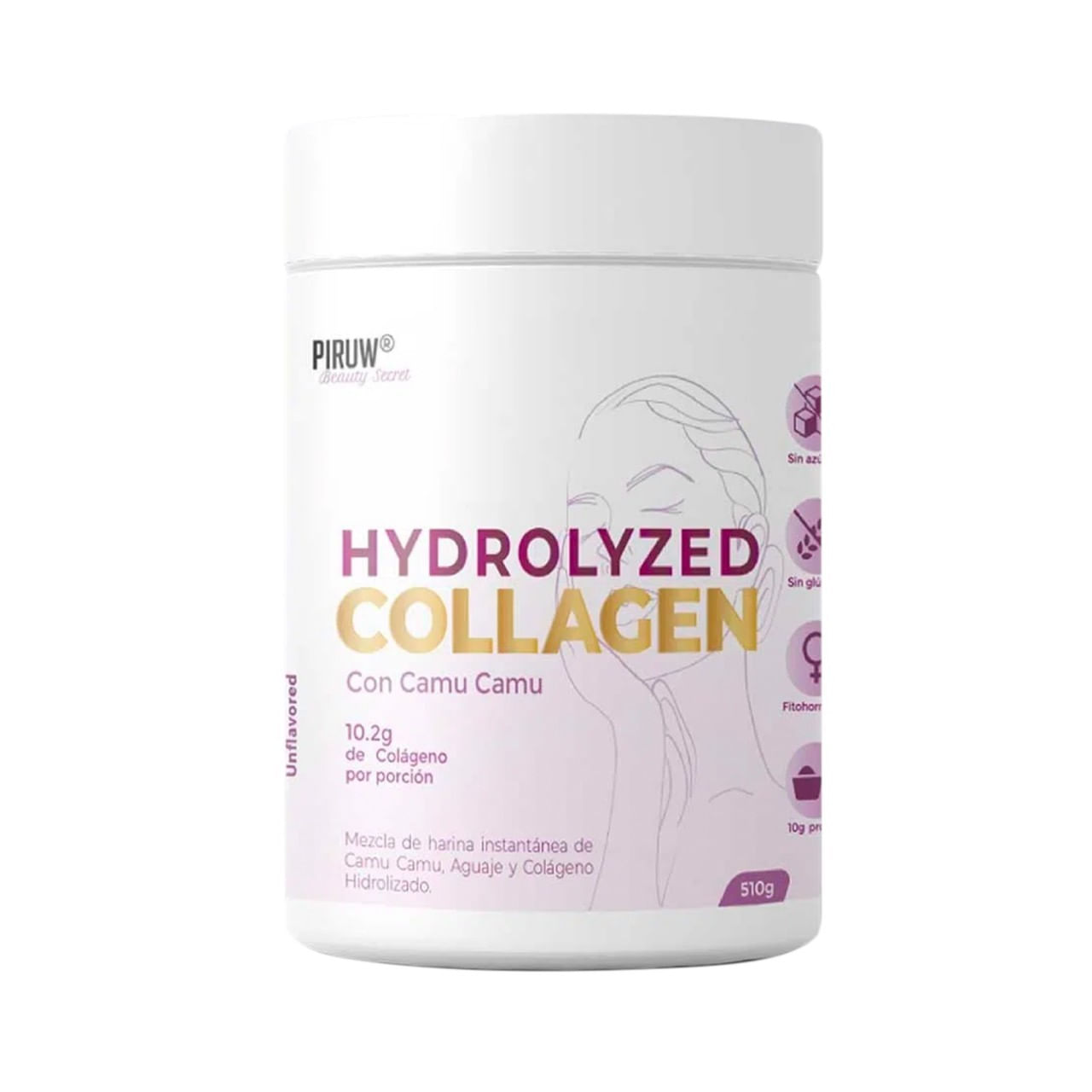 Colágeno Hidrolizado Piruw x 510 gr