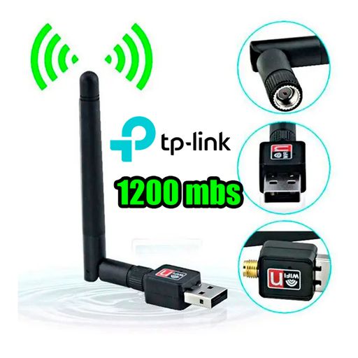 Antena Wifi Negro de Tipo USB Inalambrico - Promart