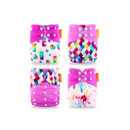 Pañal de Tela Unitalla Pack x 4 Unidades SMT 01