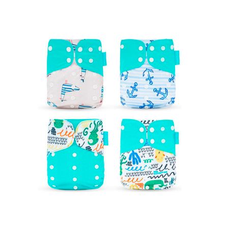 Pañal de Tela Unitalla Pack x 4 Unidades SMT 03