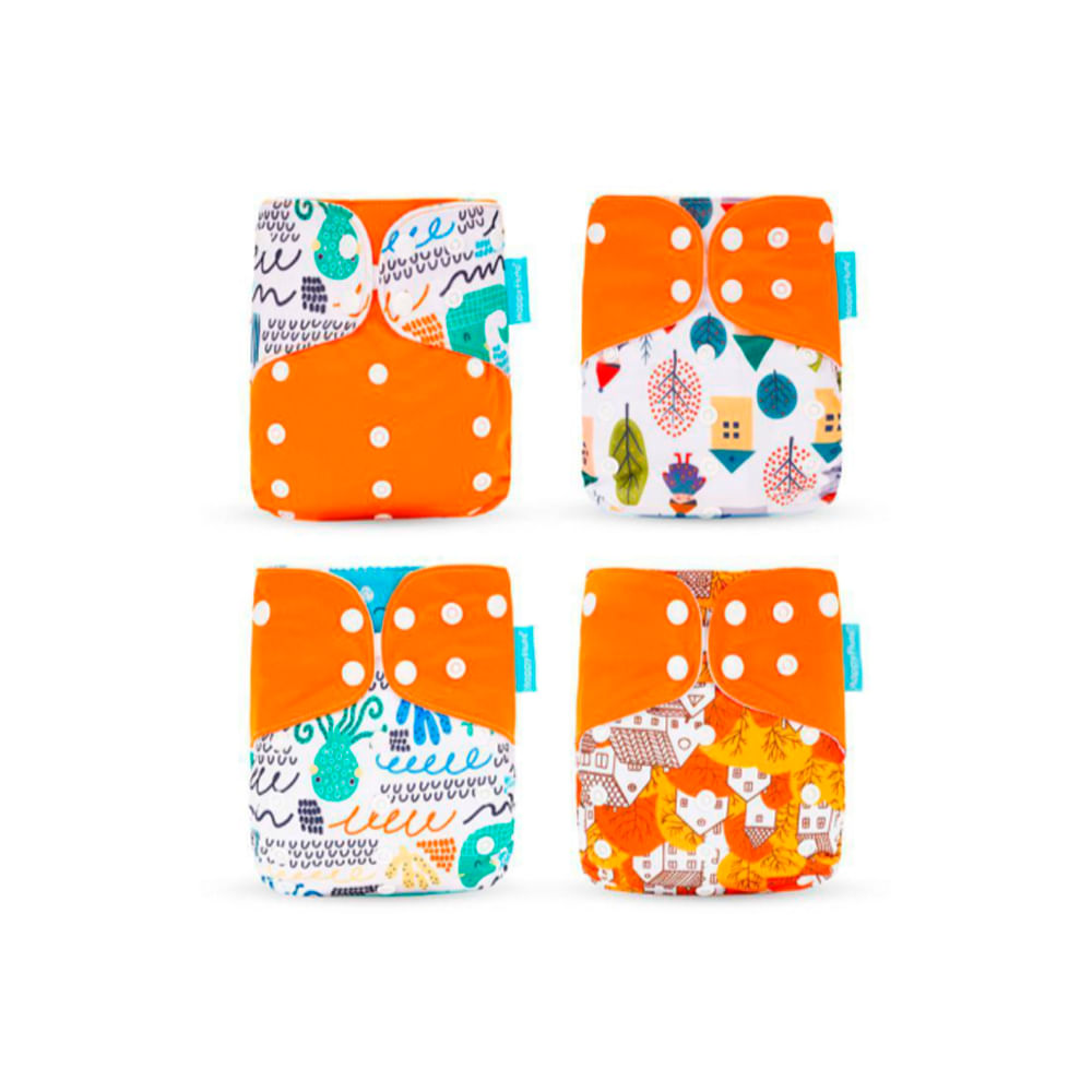 Pañal de Tela Unitalla Pack x 4 Unidades SMT 02