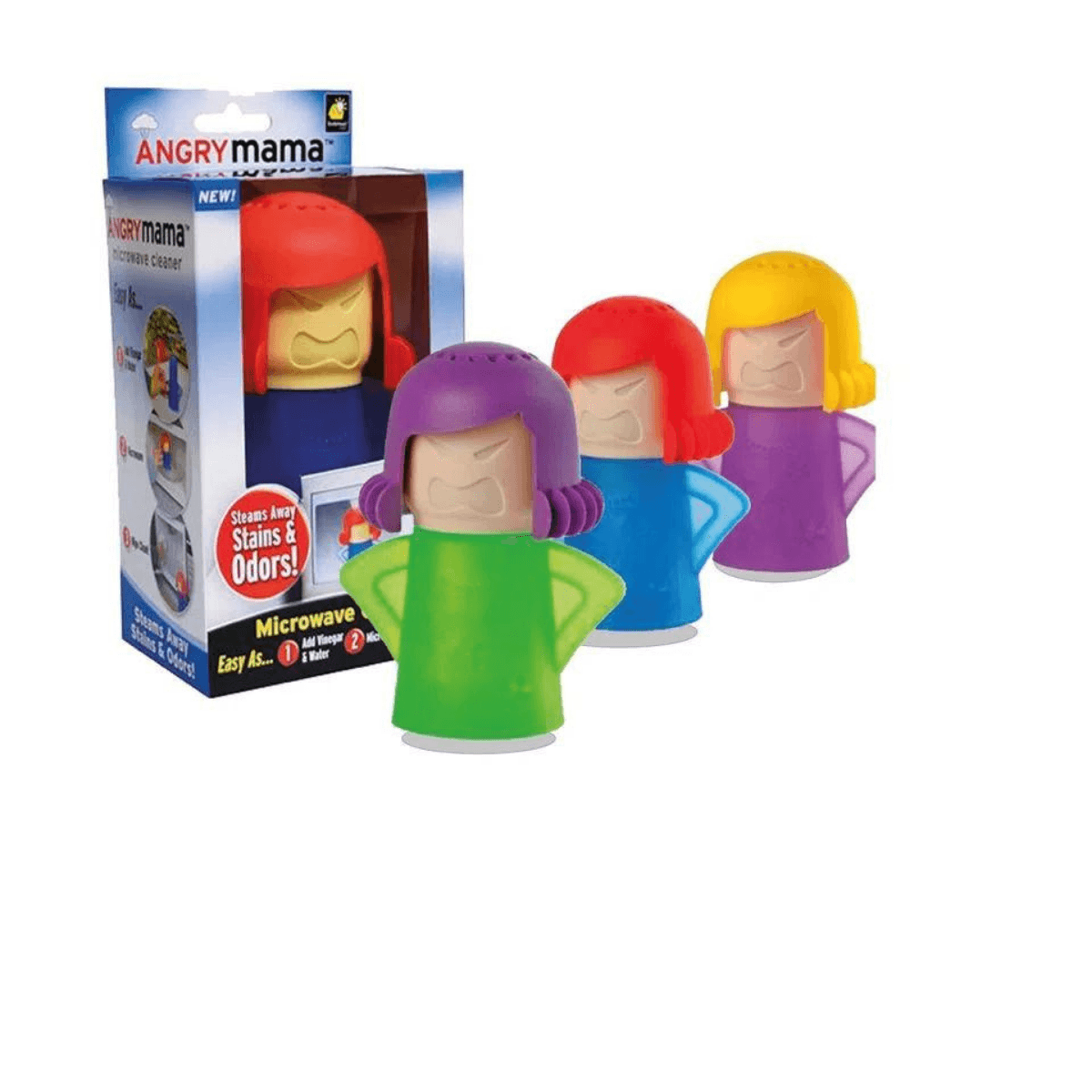 Limpiador para Microondas a Vapor Angry Mama