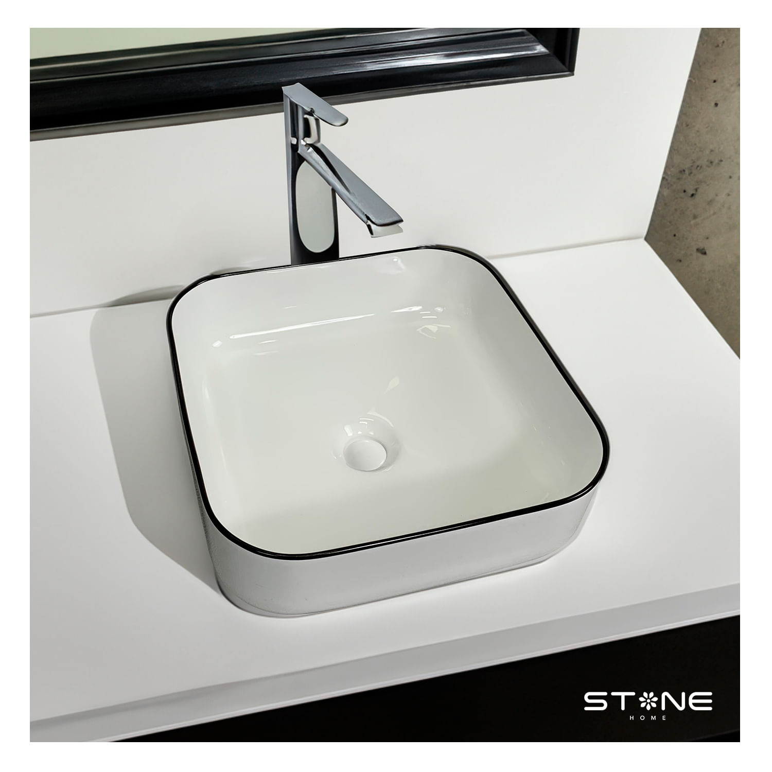 Lavamanos Minimalista Amalia Clasic Stone