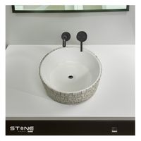 Lavamanos Mod.Circular Minimalista Lewis Stone
