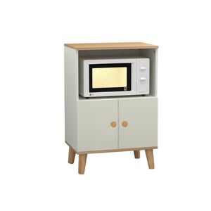 Mueble Organizador R&R MUEBLES Para Microondas Vintage Alto 180