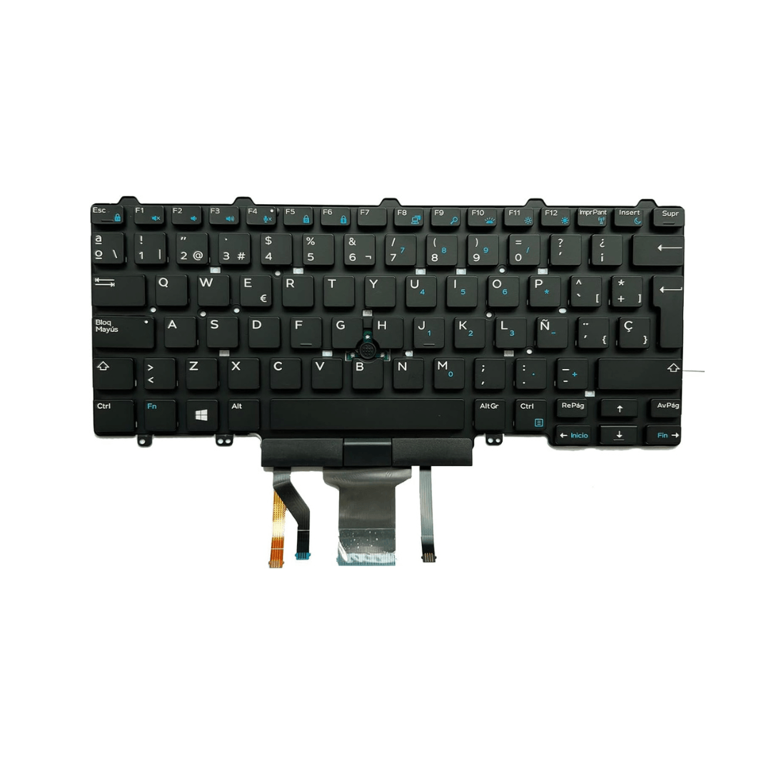 Teclado para Laptop DELL LATITUDE E7450 E5480 E7450 E7470 Retroiluminado