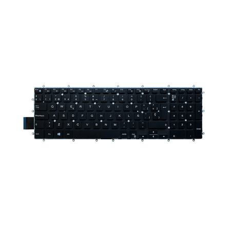 Teclado para Laptop DELL INSPIRION 15-5565 15- 5567 17-5765 P66F001 Iluminado