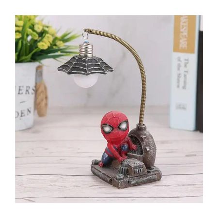 Lampara Nocturna Decorativa Spiderman