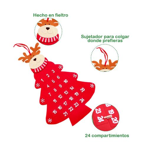 GENERICO Calendario De Adviento Navidad