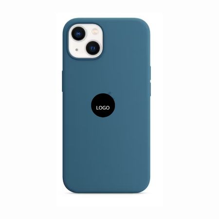 Case Silicona Para Iphone 13 Pro - AZUL COBALTO