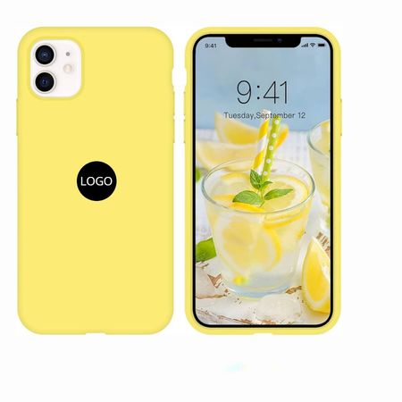 Case Silicona Para Iphone 13 Pro - AMARILLO