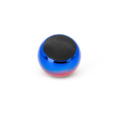 Mini Parlante Bluetooth Movisun EGG NEO azul con rojo