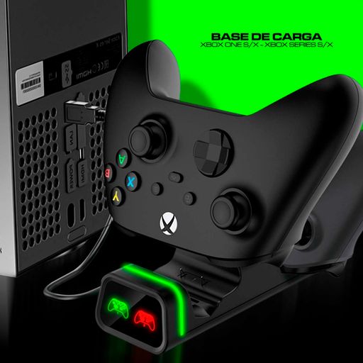 Base de Carga para Mandos Xbox Series X/S Xbox One/S/X + Baterías
