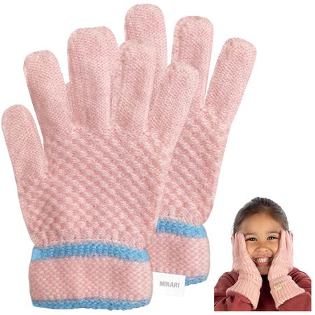 Guantes de Invierno para Niños Rosado GI350