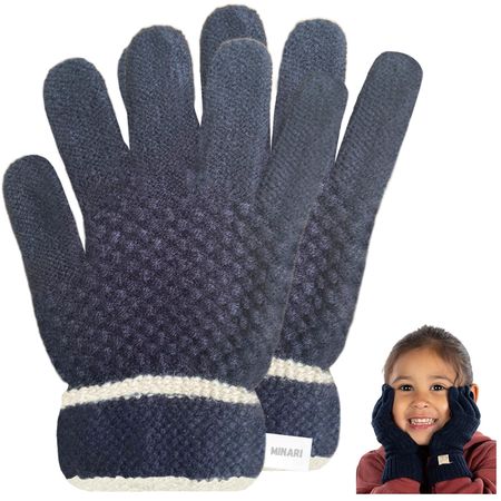 Guantes de Invierno para Niños Azul - BG GI350