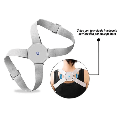 Corrector de Postura Inteligente con Sensor Recargable | plazaVea - plazaVea