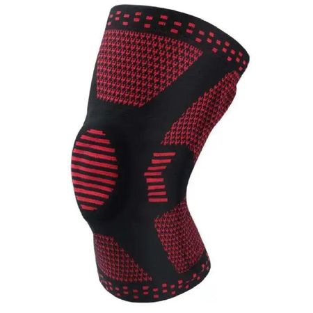 Rodillera Articulada Generica Todo Deporte Rojo Talla XL