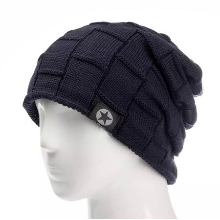 Beanie Chullo Gorro Modelo Nick Azul marino