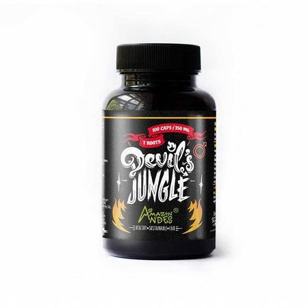 Devils Jungle (siete raices) para hombre Amazon Andes x 100 cápsulas