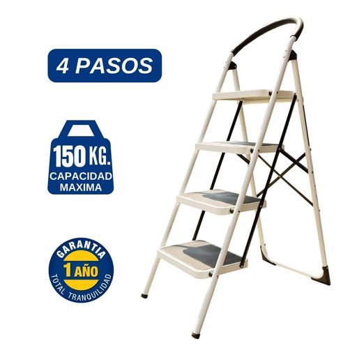 Escalera de acero tipo Taburete 150kg AMERICAN BULL – Maniofer