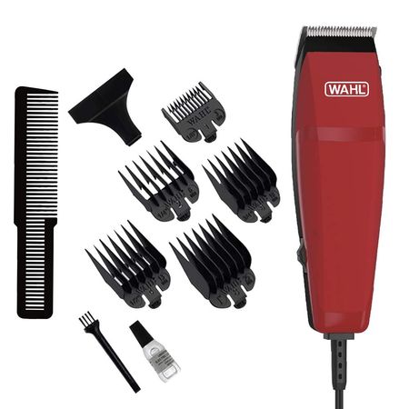 Cortadora de Cabello Wahl 09314-2718 Easy Cut de 10 Piezas Rojo