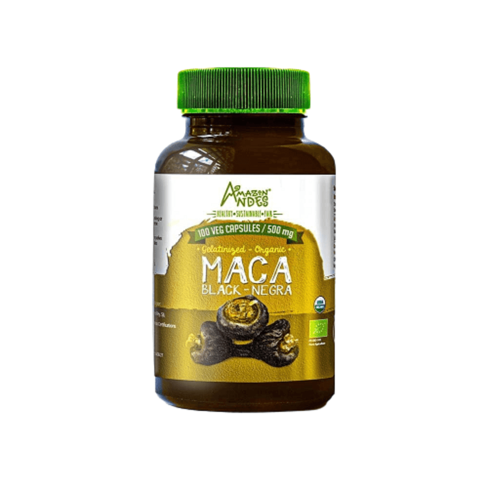 Maca Negra Amazon Andes x 100 cápsulas