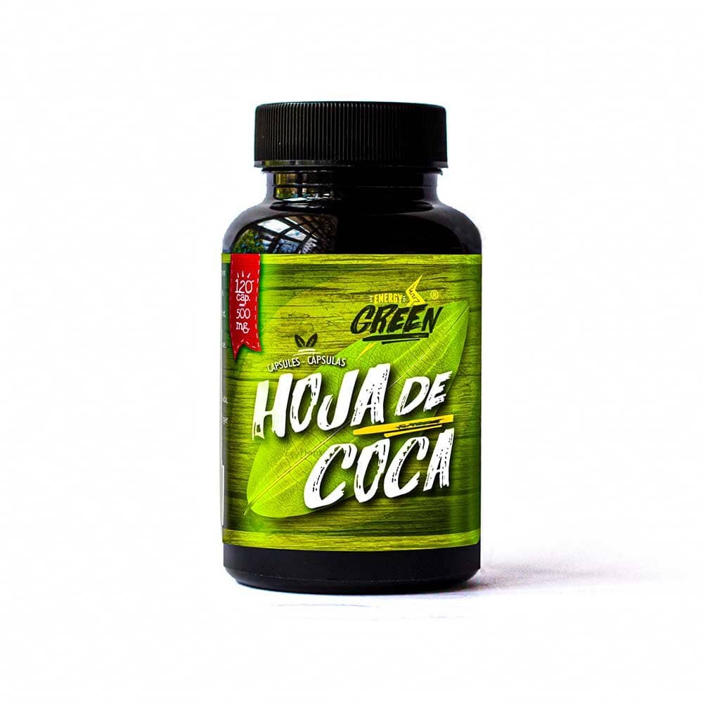 Hoja de Coca Energy Green x 120 cápsulas plazaVea Supermercado
