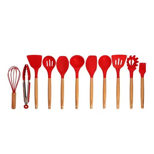 Set Utensilios Cocina Silicona Antiadherente Multifuncional GENERICO